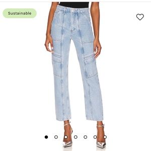 AGOLDE Cooper Cargo in Rank, Size 27